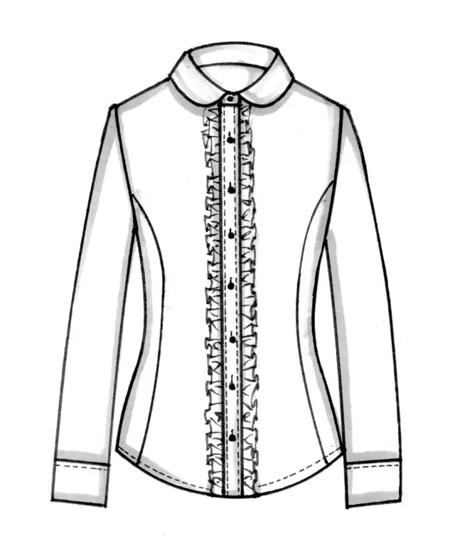 手繪服裝平面款式圖1:1對(duì)照 從零開始到精準(zhǔn)呈現(xiàn)（含繪制教程）